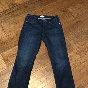 Loft Curvy Straight Jeans